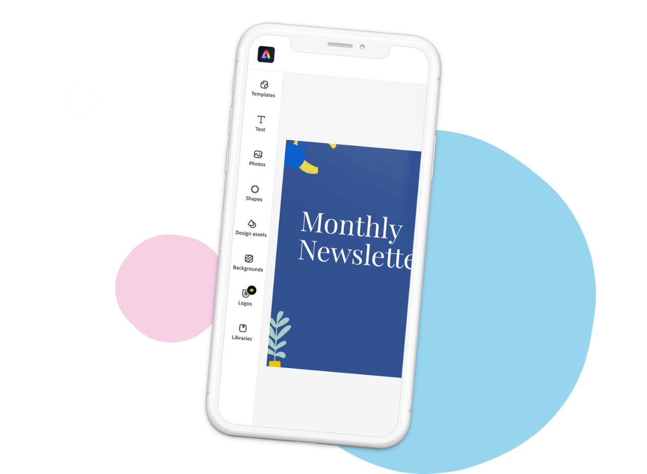 Mobile app for adobe