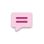 Speech bubble icon