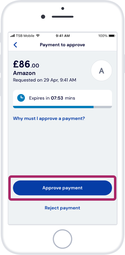 Tap Approve Payment Tap Approve Payment