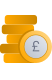 Image of stack of pound coins