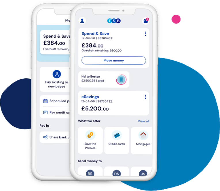 TSB mobile app image