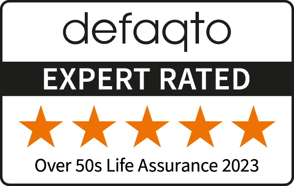 5 Star Defaqto over 50s life assurance 2024